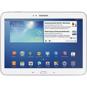 Samsung - Galaxy Tab 3 10.1 - 16GB - White - GT-P5210ZWYXAR - Picture 1 of 1