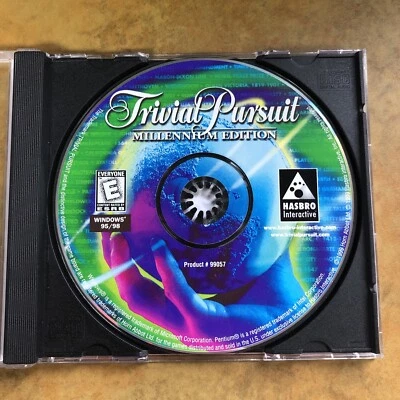 Trivial Pursuit Millennium Edition (PC Windows 95/98 Game CD) - Image 1 of 2
