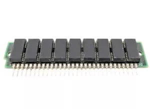 Fujitsu 81C1000A-70 1MB 30-Pin Sipp Memory Fpm RAM 1Mx9 Parity Single Sided 70ns - Picture 1 of 1