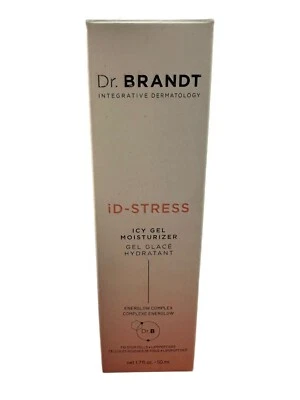 Dr Brandt iD-Stress Icy Gel Moisturizer Gel Glace Hydratant 1.7fl oz / 50ml-NIB - Image 1 of 4