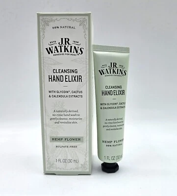 J. R. WATKINS~Elixir de limpeza de flores cítricas para as mãos. Novo na caixa! - Imagem 1 de 4