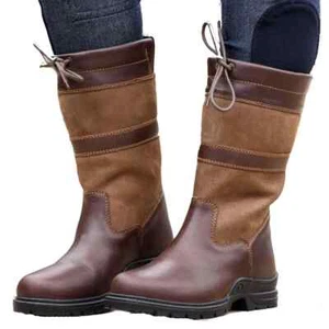 Bow and Arrow Branham Pull On Ankle Walking Waterproof Leather New Country Boots - Picture 1 of 10