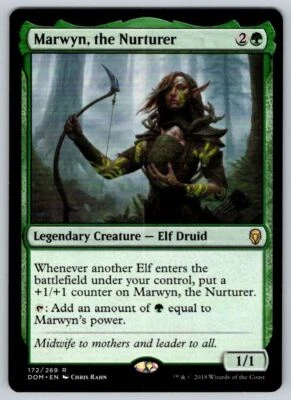 2018 Dominaria Marwyn, the Nurturer1 Rare #172 - Image 1 of 2