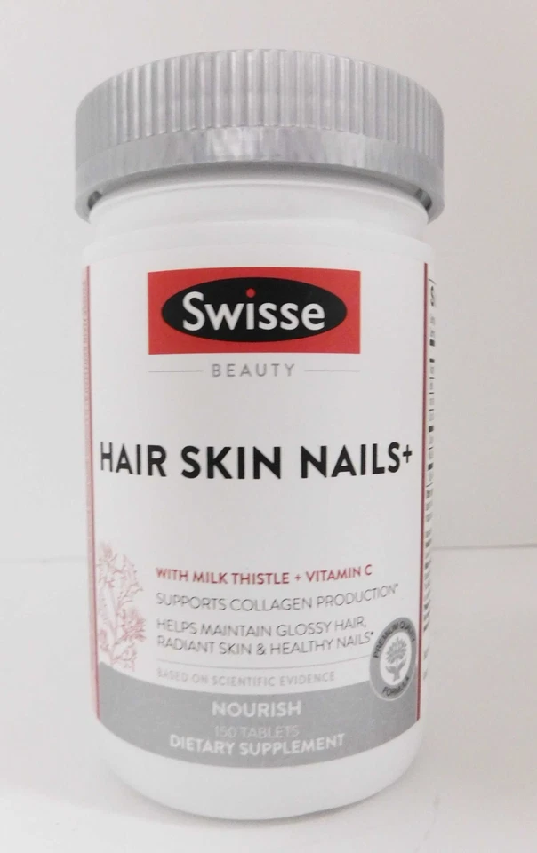 Swisse красоты волос кожи ногтей + ~ 150 таблеток ~ США продавец BBD 1/2027 - Изображение 1 из 4