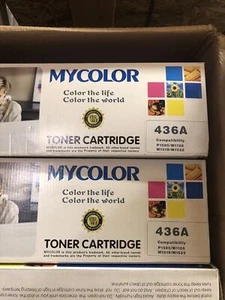 436A ertragreiche schwarze Tonerkartuschen kompatibel mit P1505, M1120 (2er-Pack) - Bild 1 von 1
