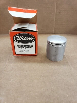 PISTÃO NOS WISECO (456P2) SERVE PARA SUZUKI RM 80 1977-1981 (SOMENTE PISTÃO) - Imagem 1 de 4