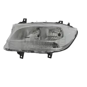 Mercedes Sprinter Headlight Van 2018-> Chrome Inner Headlamp Passenger Side Left - Picture 1 of 24