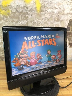 Coby TFDVD1973 19" 720p LCD TV/DVD Player RGB/RCA/VGA/HDMI S-Video Retro Gaming - Image 1 of 4