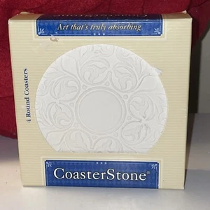 CoasterStone EC400 Absorbent Coasters 4-1/4in Victorian Lace Set of 4 - Picture 1 of 3