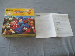 >> RARE FAMICOM NES ROCKMAN MEGAMAN ROCK MAN MEGA MAN 4 IV JIGSAW PUZZLE! << - Picture 1 of 2