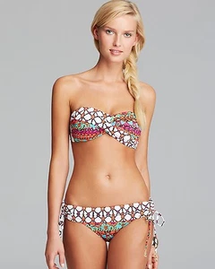 Nuevo con etiquetas Trina Turk Venice Beach Talla 8 Bandeau y Talla 10 Faja Hipster - Imagen 1 de 2