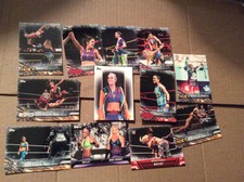 Bayley 12 card lot from 2017 WWE Topps Women's Division set 