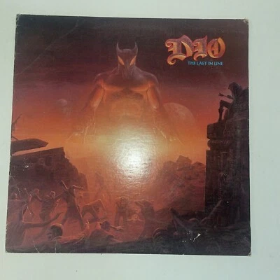 Dio - The Last in Line LP - Warner Bros (1-25100) 1984 Winchester Press Used - Image 1 of 4