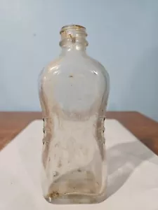 BOTELLA: transparente, Helen Curtis, belleza cosmética de los años 60, VACÍA, 4 oz, sin tapa, de colección - Imagen 1 de 10
