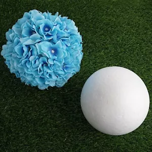 6 pcs 6" White FOAM BALLS Party Wedding Decorations Crafts Supplies Wholesale - Picture 1 of 7