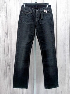 Rick Owens Men's Slab Jeans, Black, Oil Slick, Size 24 AB11 - Picture 1 of 6