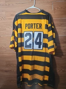 Pittsburgh Steelers Joey Porter Jr. Maglia calcio uomo Throwback Bumblebee - Foto 1 di 5