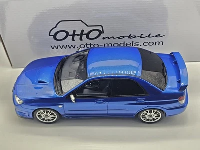 Subaru Impreza Sti S204 Blu 1:18 Ottomobile In Box - Immagine 1 di 4