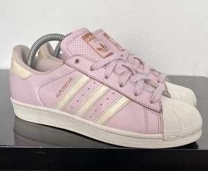 Adidas Originals Superstar "Pink Cloud White Metallic Gold" UK Größe 5 AC7077 - Bild 1 von 12