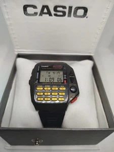 Vintage Casio CMD-40 1174 TV Fernbedienung Uhr & Digital Taschenrechner - Bild 1 von 8