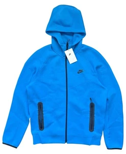 Nike Sportswear Tech Fleece Full Zip Hoodie Photo Blue Gr. M Medium FB7921-435 - Bild 1 von 8