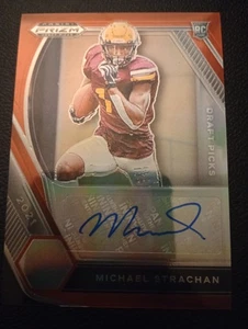 2021 Prizm Michael Strachan AUTOGRAPH Charleston 158/199 - Picture 1 of 2