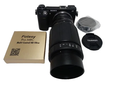 Sony E-mount adaptyed TAMRON 70-300 mm F/4-5.6 model 472D Telephoto Zoom Lens - Image 1 of 4