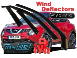 For Nissan Juke  2010 - 2019  5.doors Wind deflectors  4.pc  HEKO  24277 - Picture 1 of 5