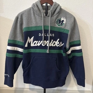 Mitchell & Ness NBA DALLAS MAVERICKS Hardwood Classics bestickter Hoodie Medium - Bild 1 von 9