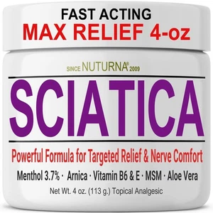 Sciatica Nerve Cream - Crema Comfort Massima Resistenza per Piedi, Mani, Gambe,... - Foto 1 di 7