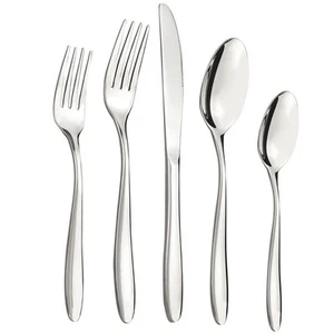 18/10 Stainless Steel Flatware Set for 12, Silverware Set - Picture 1 of 6