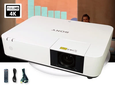 Sony Laser Projector 3LCD 5000 Lumens Ultra High Contrast 500,000:1 16W Speaker - Image 1 of 4