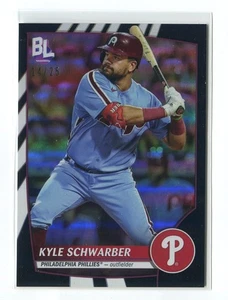 2023 Topps Big League Kyle Schwarber Black Foil 14/25 Phillies - Bild 1 von 2
