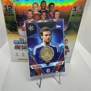 Topps Match Attax 2025/26 - Mata Chelsea Card UCL Medal Winner Relic - Picture 1 of 1