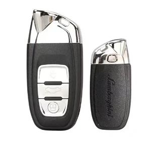 For Lamborghini 3B Smart Card Replacement Shell Case with Small Key , with Metal - Picture 1 of 12