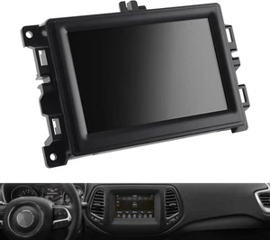 7" LCD Touch Screen w/ Frame For 2018-2020 Jeep Compass Radio Navigation Replace - Bild 1 von 17