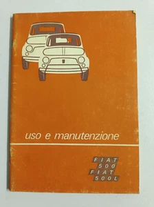 Fiat 500 Original 1973 Uso e Manutenzione, Fahrerhandbuch, Owners Manual - Bild 1 von 2