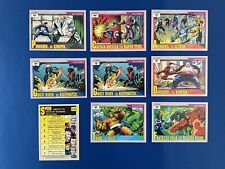 1991 Marvel Universe Series 2 - Arch-Enemies Lot of (8)