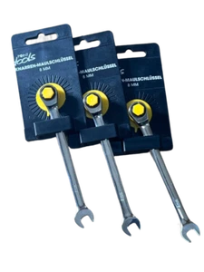 3x POINT tools Profi Knarren Maulschlüssel 8mm Ratschenschlüssel Gabelschlüssel - Bild 1 von 1