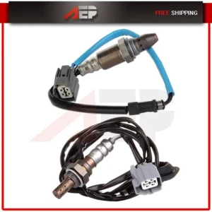 2pcs Upstream+Downstream A/F Ratio Oxygen Sensor O2 for 03-07 Honda Accord 2.4L - Picture 1 of 5