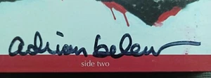 Autographed Signed by ADRIAN BELEW KING CRIMSON "Side Two" CD w/COA - Picture 1 of 2