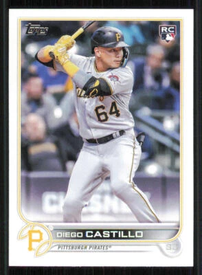 2022 Topps Update #US85 Diego Castillo RC - Image 1 of 2
