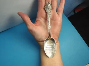 Souvenir Spoon Sterling Silver Gorham New York Grant's Tomb 1890s - Picture 1 of 24
