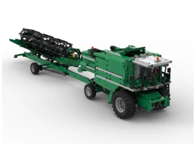 MOC-105824 GoBricks-Paket für DEUTZ-FAHR TopLiner 4080 HTS RC Klemmbausteine-Set