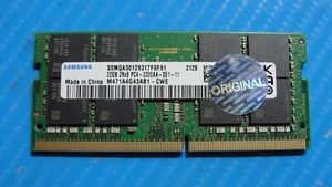 Dell 5521 Samsung 32GB 2Rx8 PC4-3200AA SODIMM Memory RAM M471A4G43AB1-CWE - Picture 1 of 2
