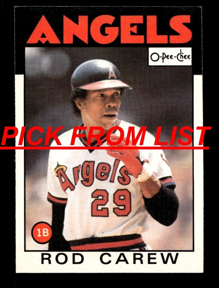 1986 O Pee Chee OPC 200-396 EX-MT/NM Pick From List All PICTURED - Image 1 of 1