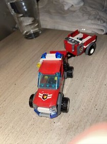 *LEGO CITY*7942 OFF ROAD FIRE RESCUE TRUCK* CHIEF