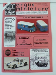 ARGUS DE LA MINIATURE N° 161 R 4 - AMR -JAGUAR DINKY- BUGATTI NOREV BON ÉTAT - Picture 1 of 1