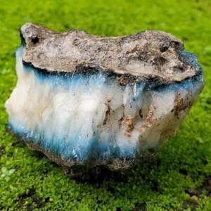 143G Nuevo Discovery Sumatra Extremadamente Raro Dumortierita Azul Áspero Muestra Mineral - Imagen 1 de 7