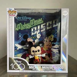 Funko Pop! Album Cover with Case: Disney - Mickey Mouse Disco #48 - Picture 1 of 6